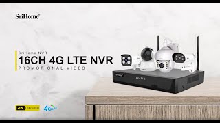 SriHome/Sricam NVR 8MP 16CH 4G NVS007 Operation Video