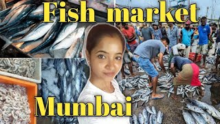 মুম্বাইয়ের মাছ🐟বাজার।Fish market in Mumbai।Mumbai fish market #bengalivlog #bengali #fish