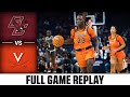 Boston College vs. Virginia Full Game Replay | 2022-23 ACC Women’s Basketball