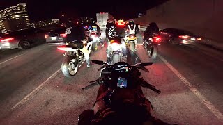 Chasing 1000CC Riders On My S1000RR With FULL TITANIUM EXHAUST