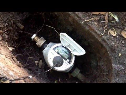 Faulty or broken OUC water meter Faulty or broken OUC water meter