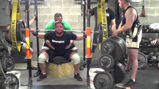 Joe squat 550x5 low box