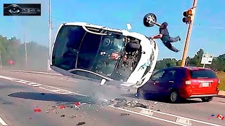 Lucky or Unlucky: Shocking Moments - Best of Semi-Truck Crashes. Unbelievable Internet Moments