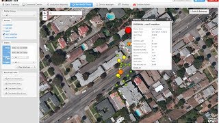 Tools.Valarm.net Mobile Sensor Data w Esri ArcGIS API - Industrial Internet of Things Air Examples