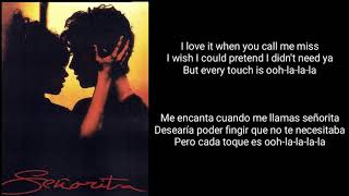 Shawn Mendes - Señorita - Camila Cabello (Letra Español/ Inglés)