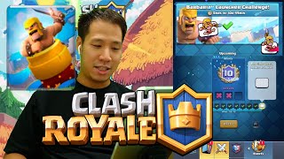 野蠻人發射器挑戰【皇室戰爭 CLASH ROYALE】Barbarian Launcher Challenge