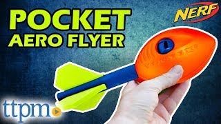 Nerf Sports Pocket Aero Flyer \u0026 Vortex Howler Football [REVIEW \u0026 Demo] | Hasbro Toys