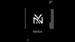 NAYLA | Logo name🔥 #nayla #logodesign #creativity #relaxing #anime #shorts #trending #viralvideo #yt