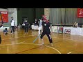 初段以上長剣フリー　スポーツチャンバラ　田邊杯2018