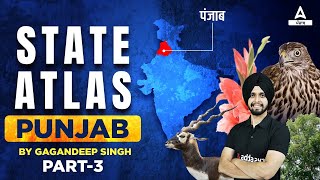 Punjab Mapping #3 | State Atlas Punjab For Punjab PCS Exam Preparation | By Gagandeep Singh