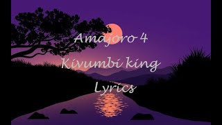 Kivumbi - Amajoro 4 lyrics