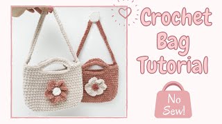 Crochet Plush Bag | Free Crochet Pattern for Beginners