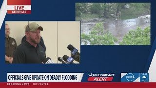 Officials in Kerr County provide update on search and rescue efforts
