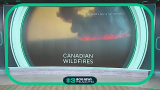 Canadian wildfires causing hazardous and smoky conditions