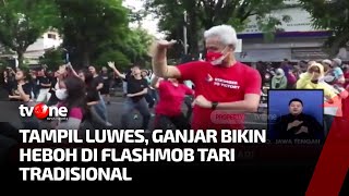 Ganjar Pranowo Hebohkan Flashmob Tarian Tradisional di CFD | Kabar Pagi tvOne