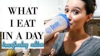WHAT I EAT IN A DAY | INCREASING MILK SUPPLY | EXCLUSIVELY PUMPING