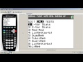 TI-83/84 Scatterplot and Correlation Coefficient