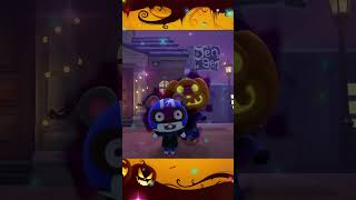 【あつ森】ジャック　ミッチェル　ケチャップの怖い顔　誰が怖い② Halloweennight　 AnimalCrossingNewHorizons　どうぶつの森　ショート動画　#Shorts