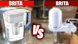 Brita vs PUR – Understanding Differences (Which Is the Winner?)