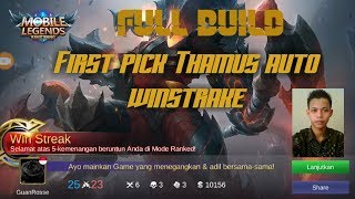 Game play Thamuz, Auto winstrake. Full build