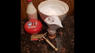 SOTD: Arko Soap /Star Razor / Old Spice Aftershave