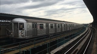 BMT Jamaica Line: Brooklyn and Jamaica bound (J) Trains @ 85th Street (R32, R42, R143, R160A-1)