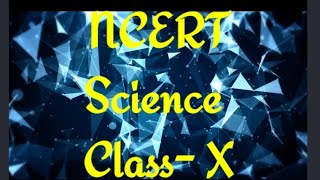 NCERT Science Class X