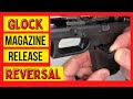How to Switch a Glock Gen 4 or 5 Magazine Release Button (EASY) to the other side for Left-handers