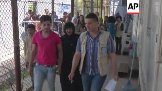 A teenager from central Syria became the one millionth Syrian refugee to register in Lebanon on Thur