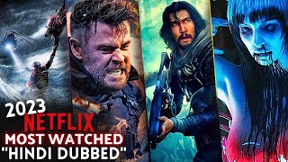 Top 10 NETFLIX "Hindi Dubbed" Movies in 2023 as per IMDB (Part 7)