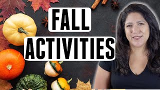 Favorite FREE & Budget Friendly LEARNING ACTIVITIES for Fall