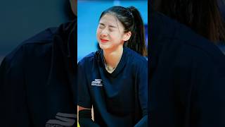 reaksi lucu park hyemin usai Mega cetak poin #shorts #volleyball #volicantik #parkhyemin #mega