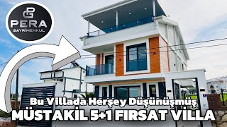 Didimde Satılık Tam Müstakil Yerden Isıtmalı 5+1 Havuzlu Sıfır Villa / No:219