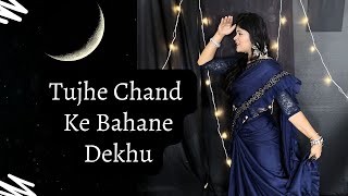 Tujhe Chand Ke Bahane Dekhu | Instagram Trending Song | Dance Cover