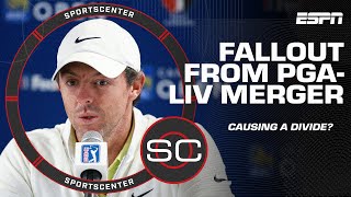 PGA Tour-LIV Golf merger could cause a separation between the haves & the have nots 👀 | SportsCenter
