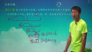 奥数 四年级暑假班奥数同步课程 4 1 还原问题 课后练习2