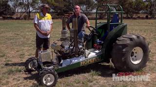 We drive a 500hp Super Mini Modified tractor!