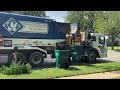 Mack LR Labrie Automizer Garbage Truck on Trash