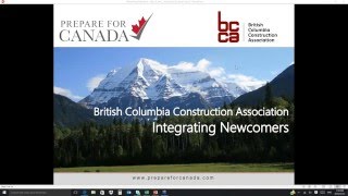 BCCA-IN and Prepare For Canada Webinar - March 1, 2016