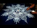 Traditional rangoli designs 🌺 Easy festival kolam designs