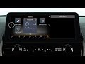 2023 INFINITI QX80 - Control Panel and Touch Screen Overview