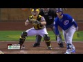 chc@pit nova whiffs baez loses his bat swinging