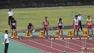 2023.5.30 宮崎県高校総体 男子110mH決勝(速報)