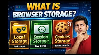 LocalStorage vs SessionStorage vs Cookies – Complete Browser Storage Guide
