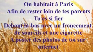 The Chainsmokers - Paris (Lyric FR)