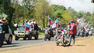 LIVE: MSAFARA WA MGOMBEA URAIS CHADEMA  TUNDU LISSU MAENEO YA TENGERU UKIELEKEA ARUSHA