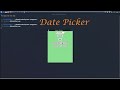Calendar GUI - Date Picker using Tkinter | Python Mini Project - Leisure Codes