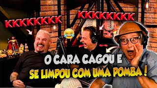 MUÇÃO QUASE MATA BOLA E CARIOCA DE RIR NO TICARACATICAST!!! 😂