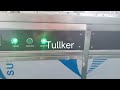 tullker 88l double tank ultrasonic cleaner with pneumatic agitation