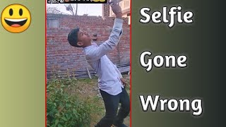 TikTok Viral Comedy Video_Selfie Gone Wrong_By Devendra Kashyap Funny #shorts Video Savchta Abhiyan